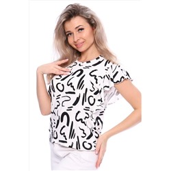 Женская футболка-блузка из вискозы Trikotel